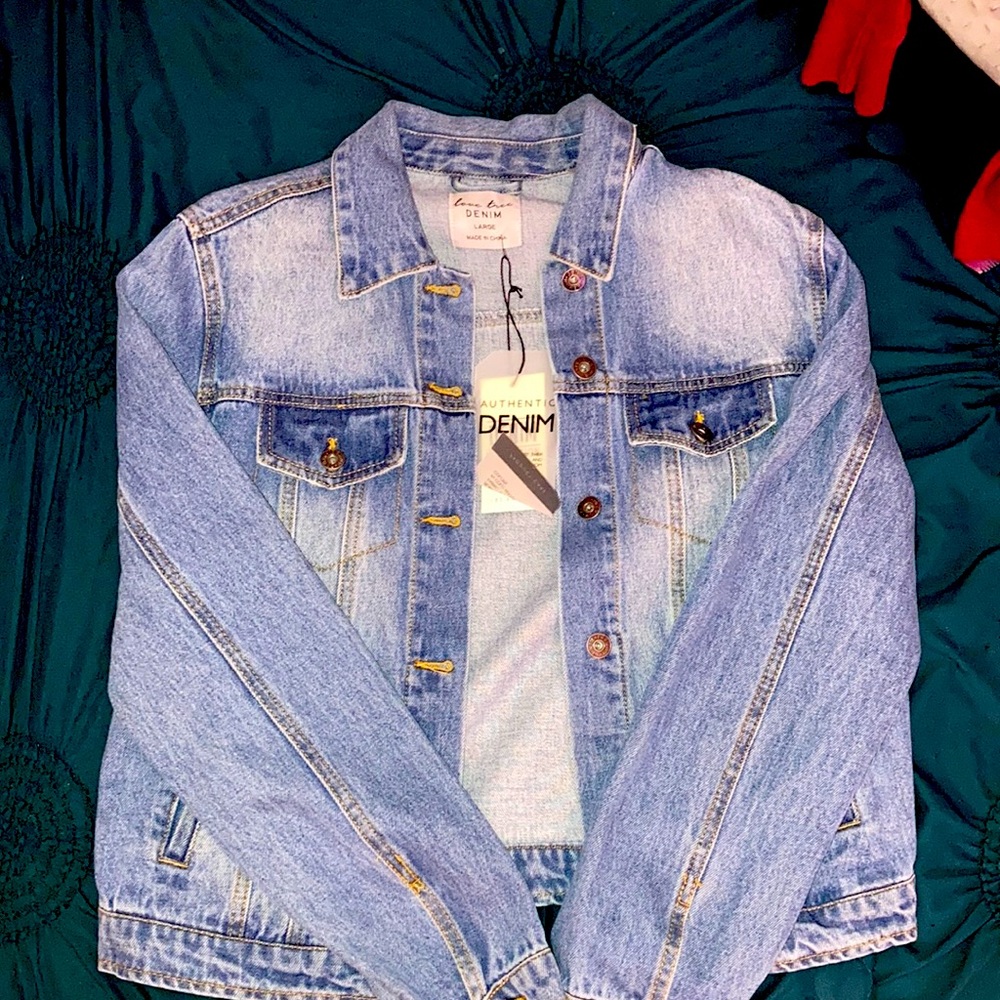New with tags denim jacket